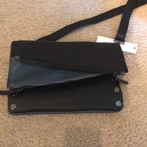 Hammitt Tahoe Blue and black Dillon crossbody